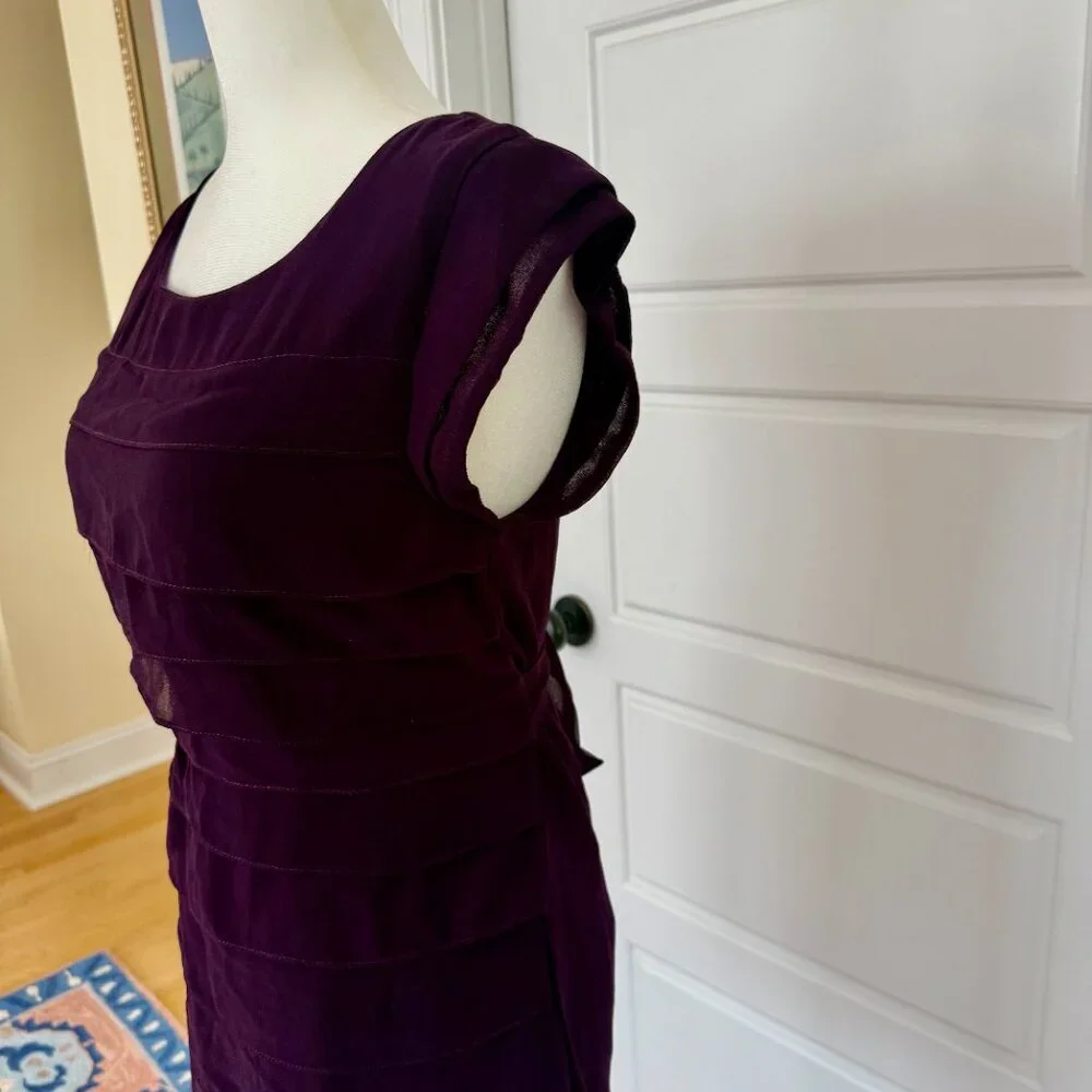 Purple Ruffle Dress - Picture 7 of 7